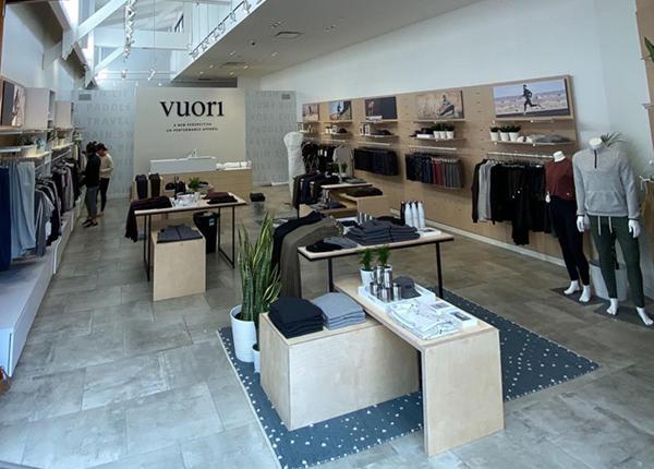 In-store view of  retail location